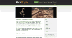Desktop Screenshot of alacahoyukkazisi.com
